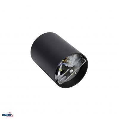 DOWNLIGHT ORTAL REGULOWANA fi96 GU10 MAX. 1x50W CZARNA C23-DLO-AR-GU10-150-BL BEMKO (C23-DLO-AR-GU10-150-BL)